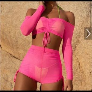 Oh Polly Pink Shorts